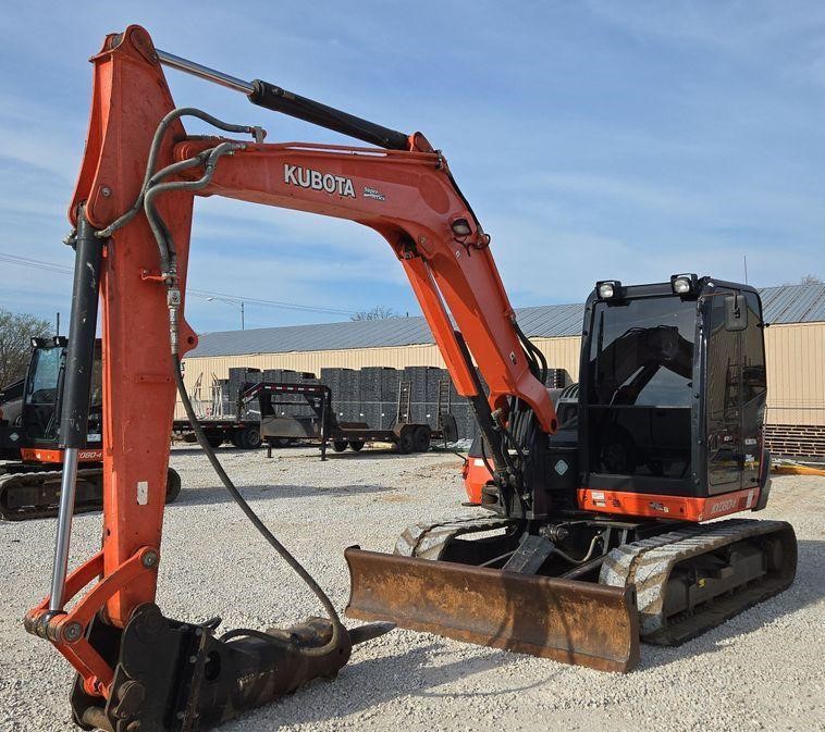 2017 Kubota KX080-4