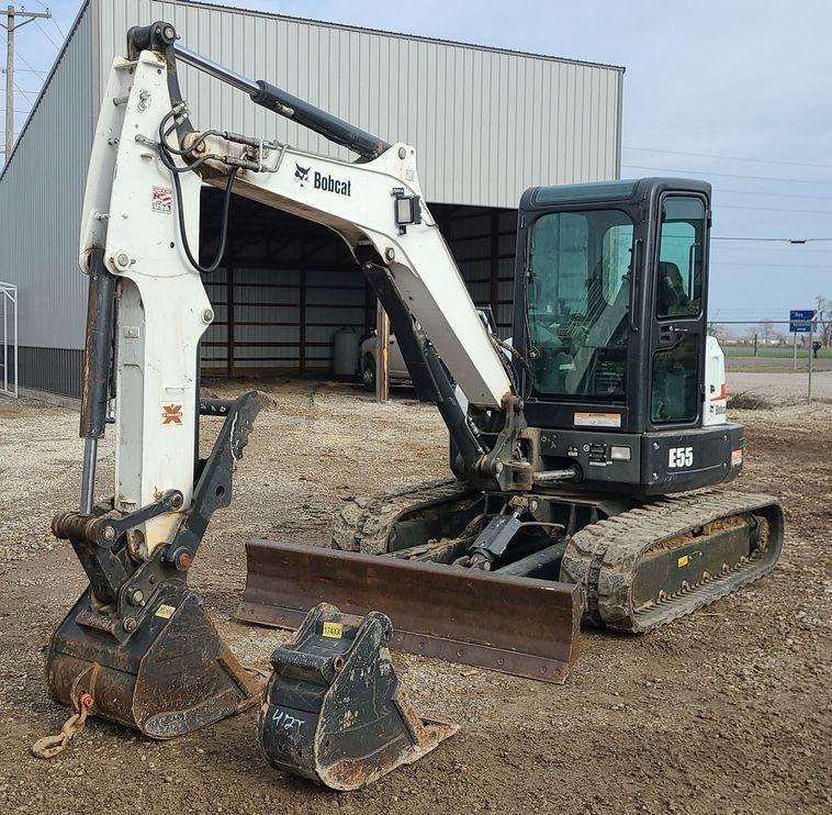 2019 Bobcat E55  mini excavator